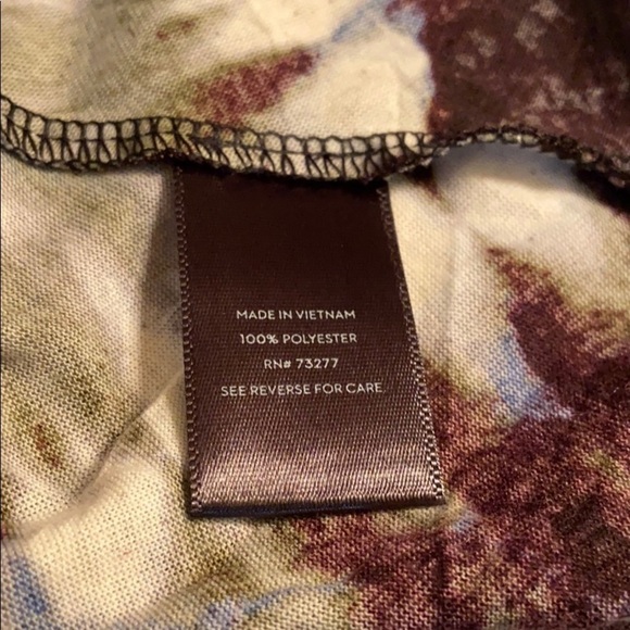 Simply Vera Vera Wang Crinkle Tee - Picture 7 of 8